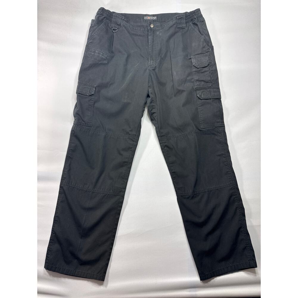 5.11 Tactical Men's Black Cargo Pants - Classic Utility Style